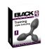 Black Velvet - Dreier Analplug (schwarz)