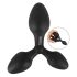 Black Velvet - Dreier Analplug (schwarz)