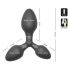 Black Velvet - Dreier Analplug (schwarz)