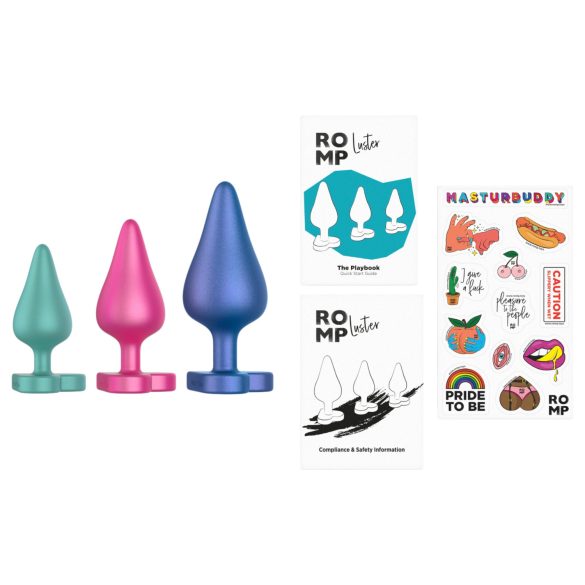 ROMP Luster - Anal-Trainingsset (3 Stk.)