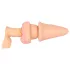 Nature Skin - Analplug und Penismantel (natur)