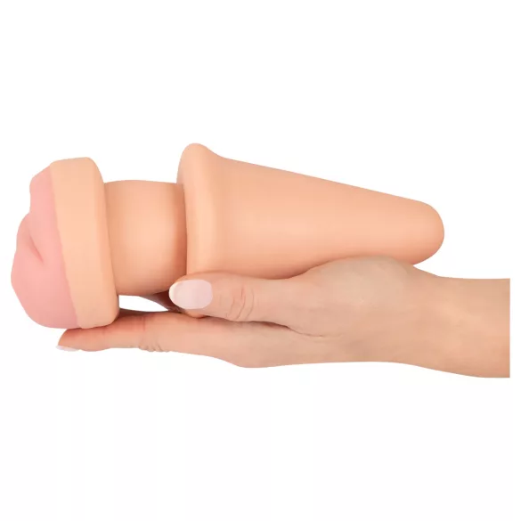 Nature Skin - Analplug und Penismantel (natur)