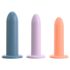 Three in a Row - Dildo Trainingsset - 3er-Set (bunt)