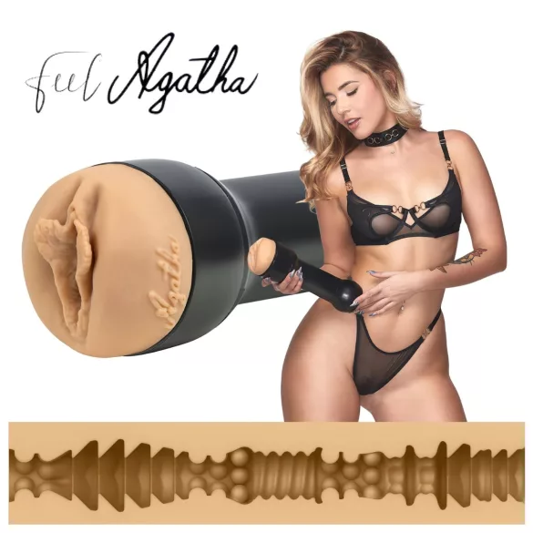 Kiiroo Agatha Vega - Masturbator - PowerBlow Kompatibel (natur)