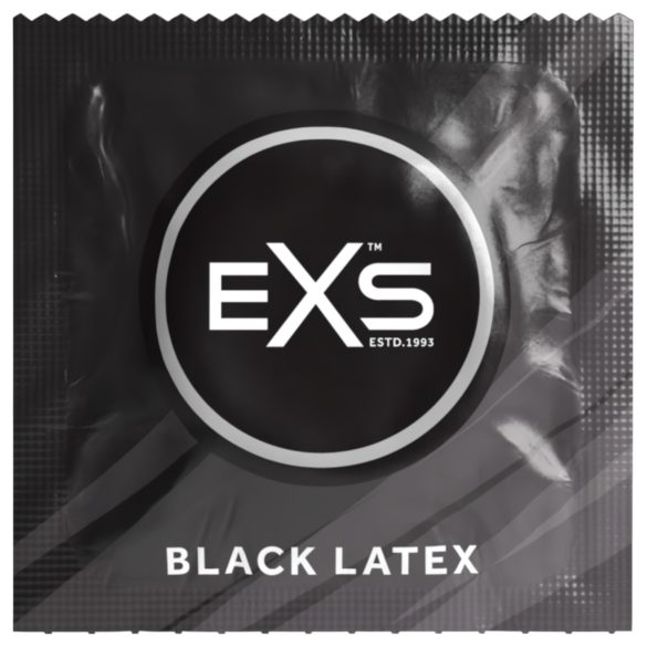 EXS Black - Latexhülle - Schwarz (12 Stk)
