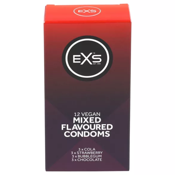 EXS Mixed - Kondome - gemischte Geschmacksrichtungen (12 Stk.)