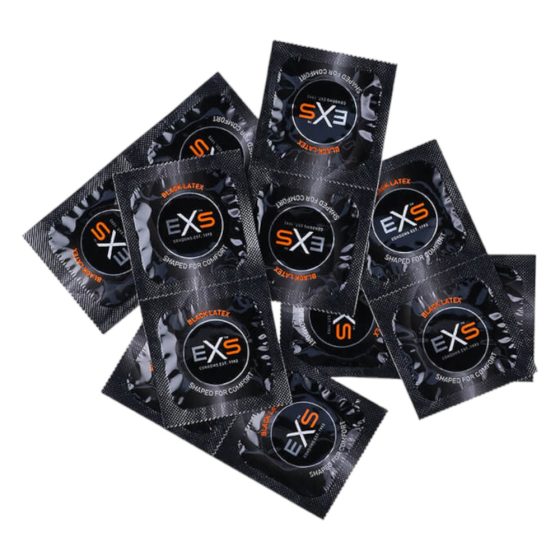 EXS Schwarz - Latex Kondome - schwarz (100 Stück)