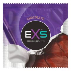   EXS Heiße Schokolade - Kondome mit Schokoladengeschmack - schwarz (100 Stück)
