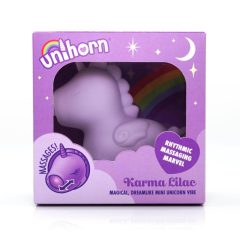   Unihorn Karma - Akkubetriebenes Einhorn Klitorisvibrator (Lila)