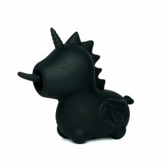  Unihorn Wild Spirit - wiederaufladbarer Einhorn-Klitorisstimulator (schwarz)