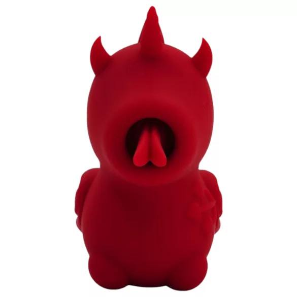 Unihorn Blaze Diablo - Wiederaufladbarer Einhorn-Vibrationsstab (Rot)