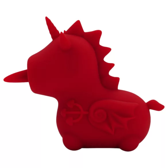 Unihorn Blaze Diablo - Wiederaufladbarer Einhorn-Vibrationsstab (Rot)