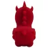 Unihorn Blaze Diablo - Wiederaufladbarer Einhorn-Vibrationsstab (Rot)