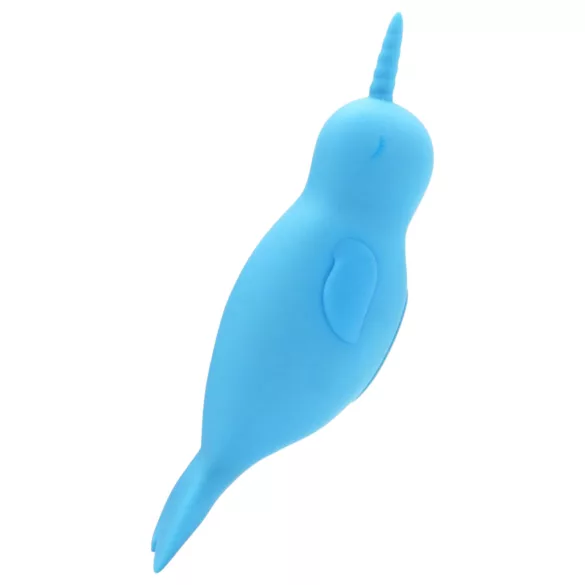Unihorn Of The Sea - Akku-Narwal-Klitorisstimulator (Blau)