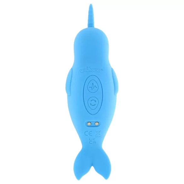 Unihorn Of The Sea - Akku-Narwal-Klitorisstimulator (Blau)