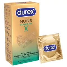 Durex Nude Close Fit - dünnes Kondom (10 Stk.)