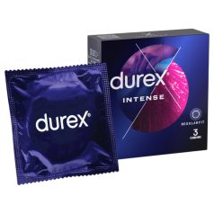Durex Intense - Gerippte und genoppte Kondome(3er Pack) - 