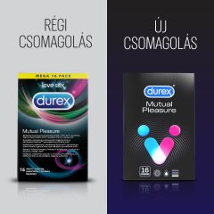   Durex Mutual Pleasure - Ejakulationsverzögernde Kondome (16 Stück)