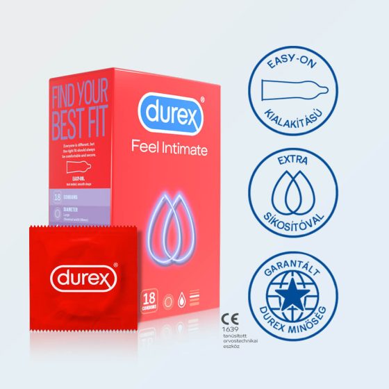 Durex Feel Intimate - ultra-dünnes Kondom (18er Pack)