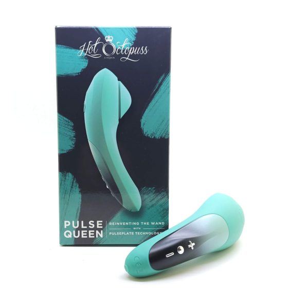 Pulse Queen - Akku-betrieben, wasserdichter Klitorisvibrator (grün)