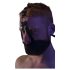 Rouge - Echtleder Maske und Mundknebel (schwarz)