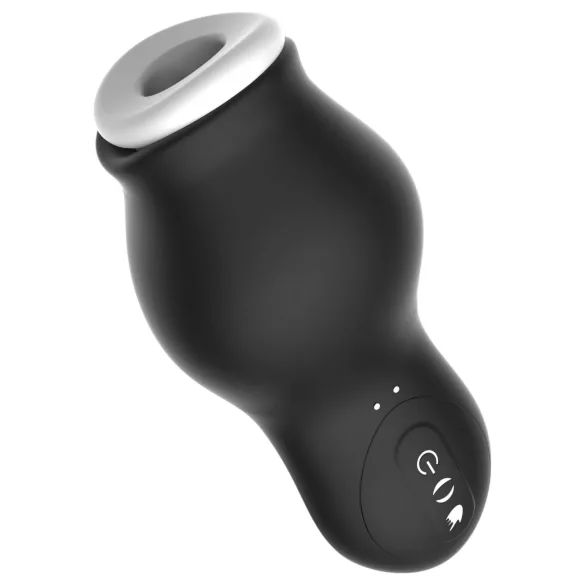 Lonely My-Dragon - Akku Saug-Vibrationsmasturbator (schwarz)