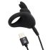 Happyrabbit Cock – Akku-Vibrationspenisring (schwarz)
