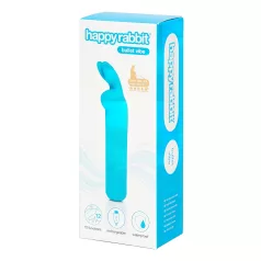   Happyrabbit Bullet - Wiederaufladbarer Hasenstabvibrator (Blau)