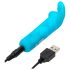 Happyrabbit Bullet - Akku-Aufladbarer Hasen-Ohr Vibrator (Blau)