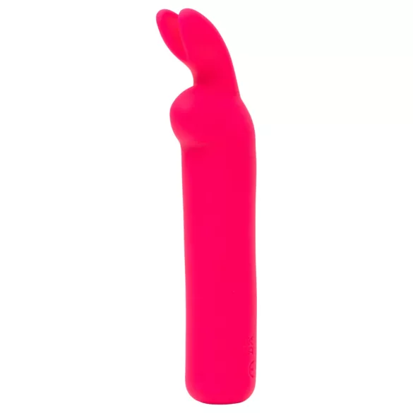 Happyrabbit Bullet - wiederaufladbarer, häschenförmiger Stabvibrator (pink)