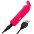 Happyrabbit Bullet - wiederaufladbarer, häschenförmiger Stabvibrator (pink)