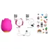 ROMP Rose - pulsierende Rosen-Vibrator (pink)