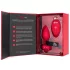 b-Vibe Heart - wiederaufladbarer, funkferngesteuerter Analvibrator (rot)