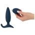 ANOS - Funksteuerung Stoß-Analdildo (Blau)