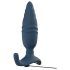 ANOS - Funksteuerung Stoß-Analdildo (Blau)