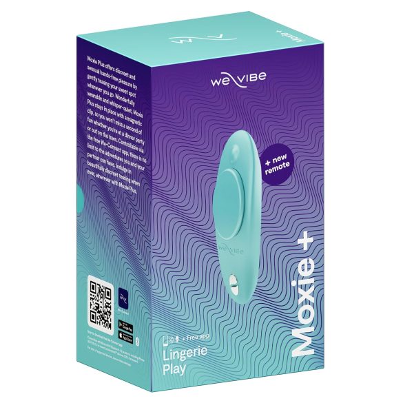 We-Vibe Moxie+ - Funkfrequenz Smart Klitoris-Vibrator (Türkis)