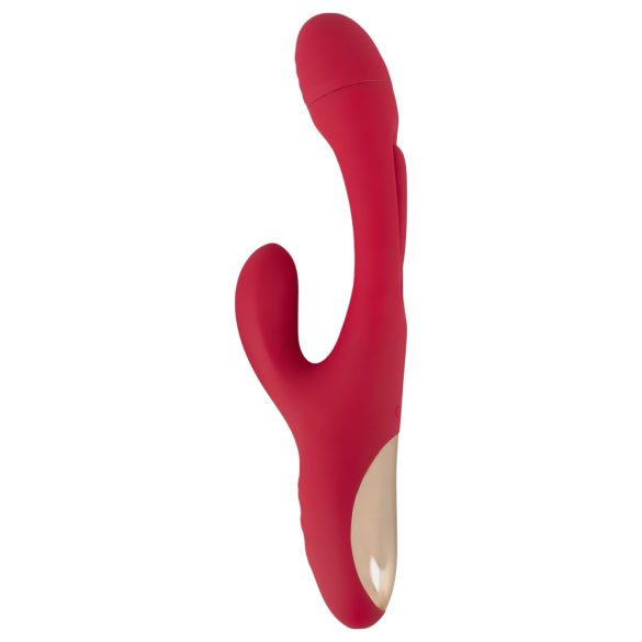 Smile - Klitorisarm-Vibrator mit Zunge (rot)