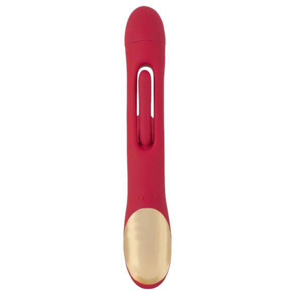 Smile - Klitorisarm-Vibrator mit Zunge (rot)
