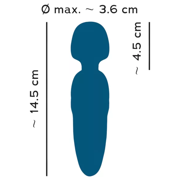 You2Toys Petite - Akku-Massagevibrator (blau)