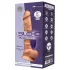 Silexd 8 - Fernbedienbarer Hoden-Vibrator (Natur)