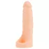 Realistixxx Double Fucker - anlegbarer Analvibrator (naturfarben)