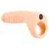 Realistixxx Double Fucker - anlegbarer Analvibrator (naturfarben)