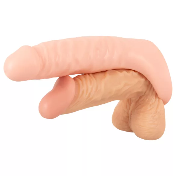 Realistixxx Double Fucker - anlegbarer Analvibrator (naturfarben)