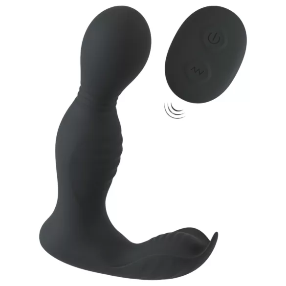 Rebel - 2in1 Prostata Vibrator mit Fernbedienung (schwarz)