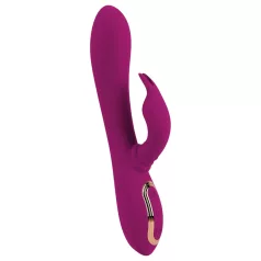 Javida - 3in1 Perlen-Rotationsvibrator (lila)