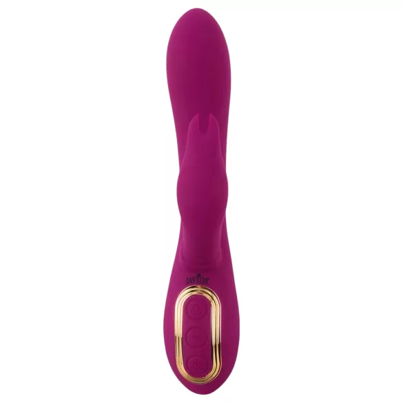 Javida - 3in1 Perlen-Rotationsvibrator (lila)