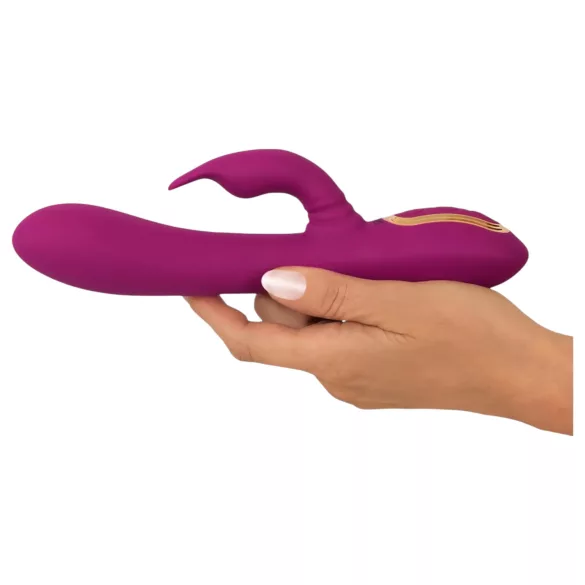 Javida - 3in1 Perlen-Rotationsvibrator (lila)