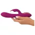 Javida - 3in1 Perlen-Rotationsvibrator (lila)