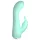 Cuties Mini 4 - Akku, wasserdichter Hasenvibrator (grün)