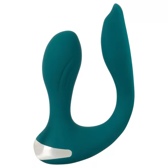 Freihand-Vergnügen - aufsetzbarer Vibrator (türkis)